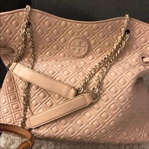 Tory Burch Quilted Marion - light pink